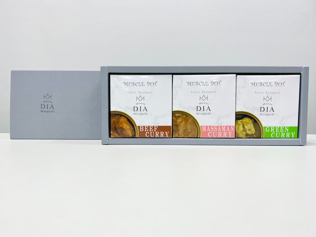 シェフの缶詰 まっするぽっと (十勝産 経産牛の缶詰) カレー 3種セット (スリーブBOX(紙)入り)