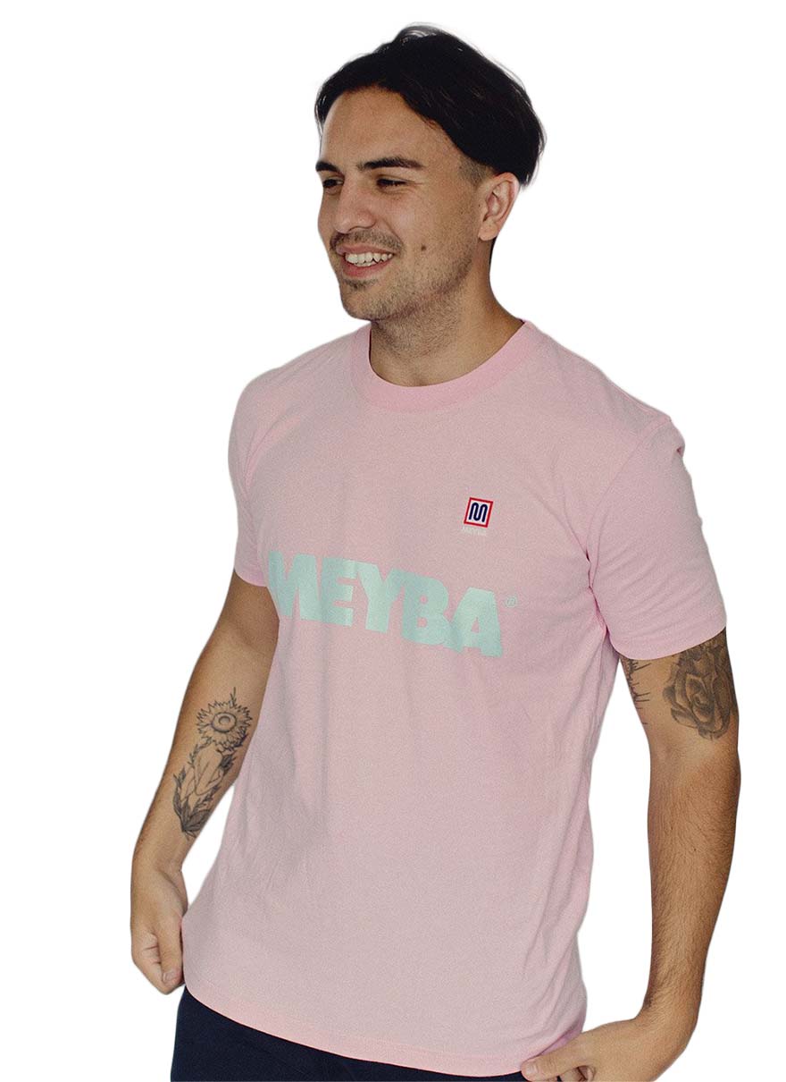 MEYBA BRAND TEE【PINK】